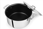 All-clad D55508 D5 Polished Nonstick 5-ply 8-qt Stock Pot With Lid