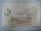1937 Hong Kong Coronation Stamps Fdc  Registered To Canton With Arrival Chop