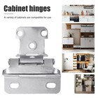 1 2  Overlay Semi Partial Wrap Kitchen Cabinet Hinges Self Closing Cabinet Hinge