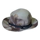 Vintage The Bak-pakker Hat 100  Wool Camo Sz S Water Repellent B-bar-h Usa Made 