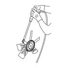 Lisle 43300 Pneumatic Fan Clutch Wrench