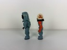 2 Vintage Lot Fisher Price Adventure People  brainoid Orange Left Arm Alpha Pilot
