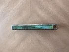 Vintage Handmade Stained Green Glass Copper Brass Kaleidoscope