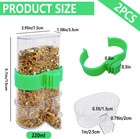 Automatic Bird Water Dispenser Parrot Water Feeder Bird Seed Food Container
