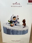 Hallmark Keepsake 2019 Frosty Friends 40th Anniversary Ornament Motion Magic New
