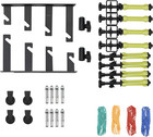 Photography Backdrop Roller Support System  4 Rollers  Wall celing light Stand