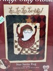 Heritage Rug Hooking Kit Star Santa Ho Ho Ho Be Jolly Christmas Holiday 2002 New