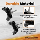 4    6  Lowering Drop Kit 1 25  Rotors Coil Spring For Chevy gmc C10 C15 73-87