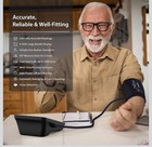 Blood Pressure Monitor 3 User With 2 Size Cuffs Large Led Display Nib Usb-c M-xl