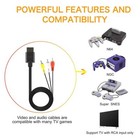 1-10x N64 Snes Gamecube Rca Av Tv Audio Video Stereo Cable Cord For Nintendo 64
