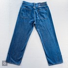 Levi Blue Tab Marker Loose Fit Jeans Dark Wash Selvage Japanese Denim Size 38x34