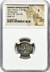 32-31 Bc Marc Antony Ancient Roman Silver Denarius Coin Legion Viii Ngc F Fine