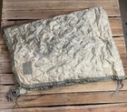 Faded Usgi Military Army Acu Digital Wet Weather Poncho Liner Woobie Blanket Gc