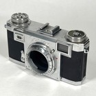 Zeiss Ikon Contax Iia Black Dial Rangefinder Camera Body For Parts repair