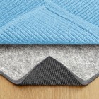 Non-slip Rug Pad 8 x10  - 1 4  Thick Felt   Rubber - Dual Surface  Safe For All