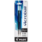 Pilot Acroball Refill 77297 Black Ink 1 0mm Medium  6 Packs Of 2 Refills