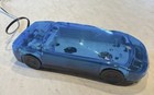 Blue Translucent Vintage Car-shaped Audio Vhs Electronic Device W  Power Cord