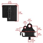 Front And Rear Engine Mount Rubber Dampers For Yamaha Grizzly Yfm660 2002-2008