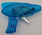 Vintage Plastic Friction Space Gun Toy Nos Blue Sku 321