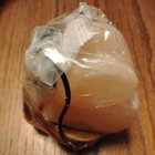 Himalayan Handcrafted Heart Shaped Salt Lamp  Amber Glow New Open Box Sealed