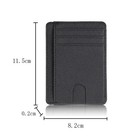 Mens Rfid Blocking Leather Slim Wallet Money Clip Credit Card Slots Holder Us