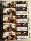 New Orleans Saints - 2012 Home Game Ticket Stub - Pick Your Game  Brees Records 