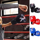 1 Pair Kids Boxing Gloves Cartoon Youth Boys Girls Mma Punching Bag Gloves