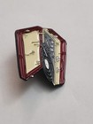 Retro Suitcase Vintage Style Vinyl Record Music Player Enamel Lapel Hat Pin
