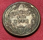 1863 Cwt    liberty And No Slavery     F36 271a  R3  Mint-almost As Struck 