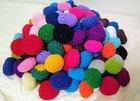 30 Nylon Scrubbies Handmade  American Made Fabric Crochet By Me