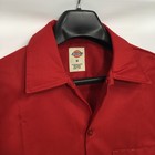 Dickies Mens Work Shirt M English Red Original Fit 1574 Short Sleeve Blank