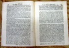 1692 Newspaper   Newsbook W French   Indian Colonial War In Newfoundland Canada