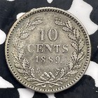 1889 Netherlands 10 Cents Lot c2012 Silver  Nice 