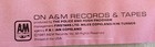 Police Vintage 1982  ghost In The Machine  Record Store Promo Tour Poster