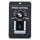 Dc 12-60v 10a Pwm Dc Motor Variable Speed Controller Cw Ccw Reversible Switch Us