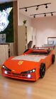 Woody  Red  Twin Car Bed   Led Lights