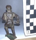 Extremely Rare Lead - Iron Sc Soldier  muslim Warrior  Last Crusade 1880s-1920s