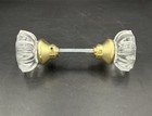 Vintage Victorian Style Glass Door Knob Set