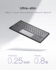 Inateck Bluetooth Keyboard With Touchpad  Ultra-light silm Tablet Keyboard