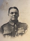 Wwi Rppc Army Soldier W  Ribbon Bar Portrait Photo Postcard
