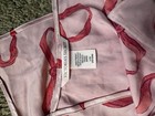 Victoria s Secret Satin Cami Pajama Bow Set Lips Print Pink red Womens L g