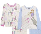 Girl   s Disney s Frozen  frozen Fun  4-piece Pajama Sets Size 6 Nwt