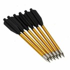 6 5  Aluminium Arrows Broadhead Hunting Mini Archery Pistol Crossbow Bolts