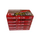 New Maxell Ur 120 Minutes Blank Audio Cassette Tapes Normal Bias 5-pack Ur120