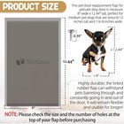 Medium Gray Magnetic Dog Door Replacement Flap For Petsafe Freedom Pac11-11038