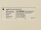 Vintage Rare Apple Computer  Inc  Extended Keyboard Model M0115  untested 