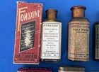 Vintage Mixed Lot Very Old Medicine Cabinet Products Bottles 12 Piece Lot