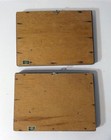 Vintage Set Of Two Framed Brass Pistols - Made In Japan