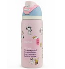 New Snoopy Owala 32oz Pink Water Bottle Stainless Steel Exclusive Edition