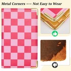 Server Books For Waitress Cute Book With Money Pink Checkerboard 